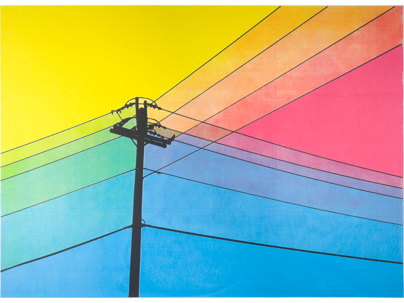 Power Line Print | 2010