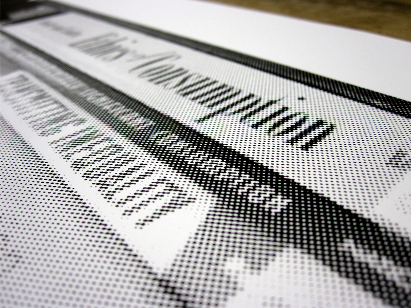 Detail of print